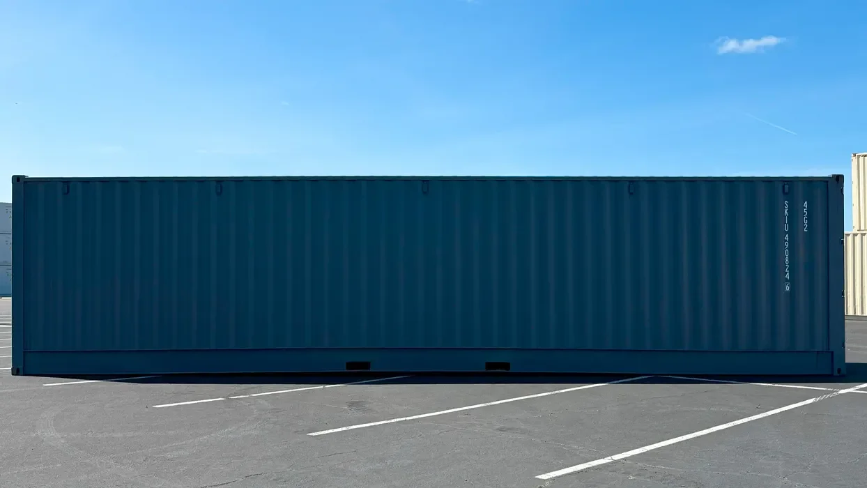 40ft New High Cube Open Side Shipping Container