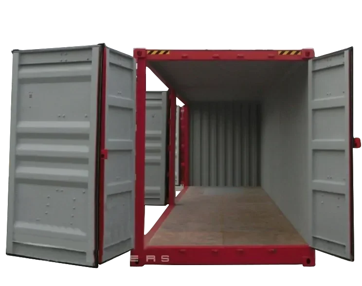40ft New High Cube Open Side Shipping Container