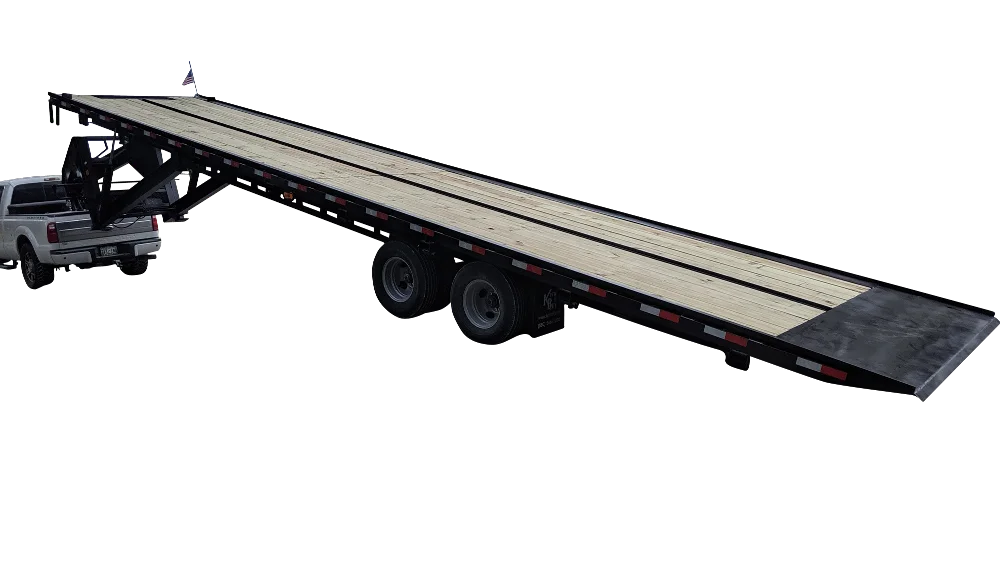 40ft Tilt-Bed Shipping Container Trailer (V2) — view 2