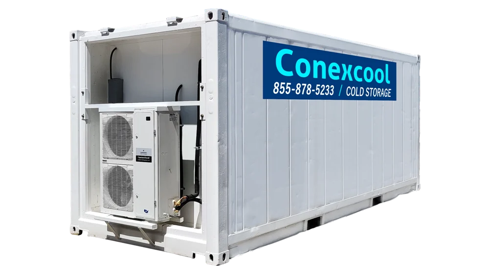 A shipping container