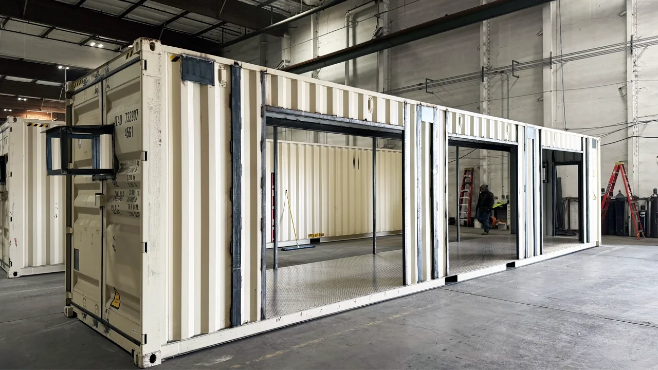 20ft Shipping Container with Doors on Both Ends