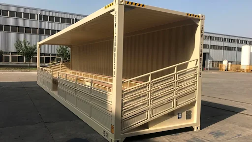 40ft High Cube Bleacher Container