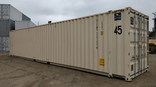 A 45ft container