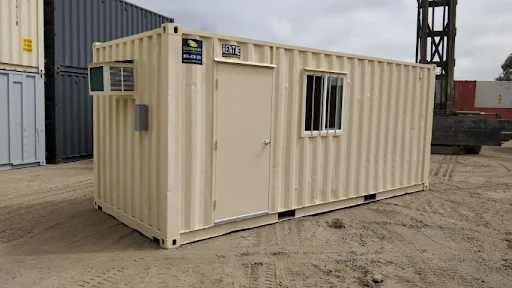 20ft New Combo Office and Storage Container