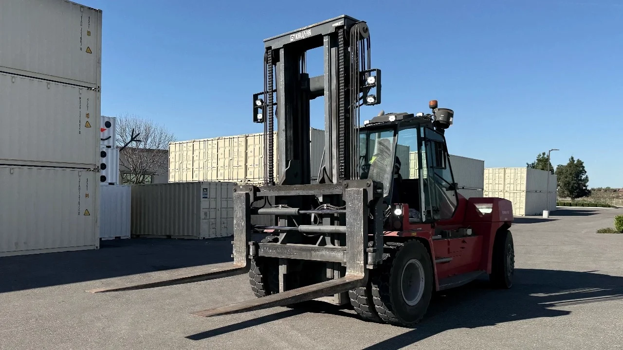 Container forklift
