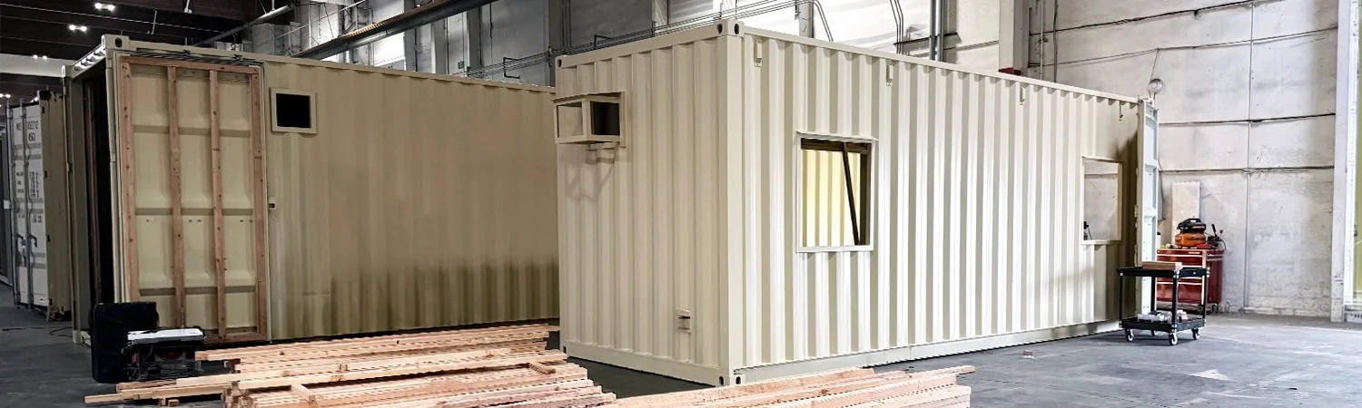 Conexwest yard and containers