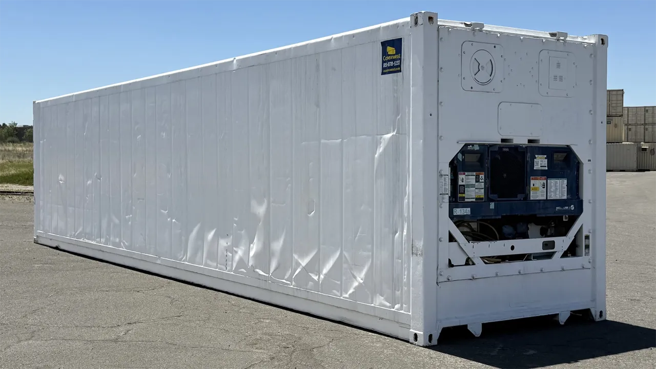 40ft Used High Cube Refrigerated Shipping Container