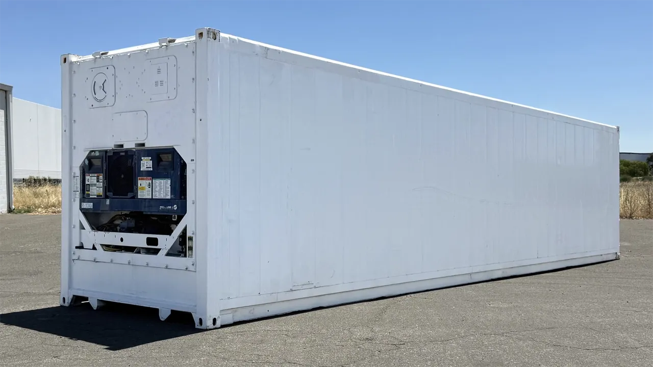 40ft Used High Cube Refrigerated Shipping Container
