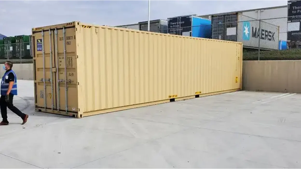 Shipping Container without a base