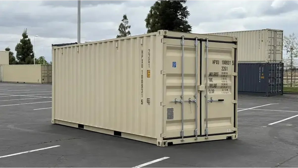 A 20ft container.