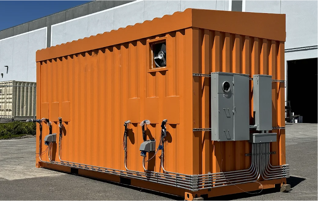 A fitted container