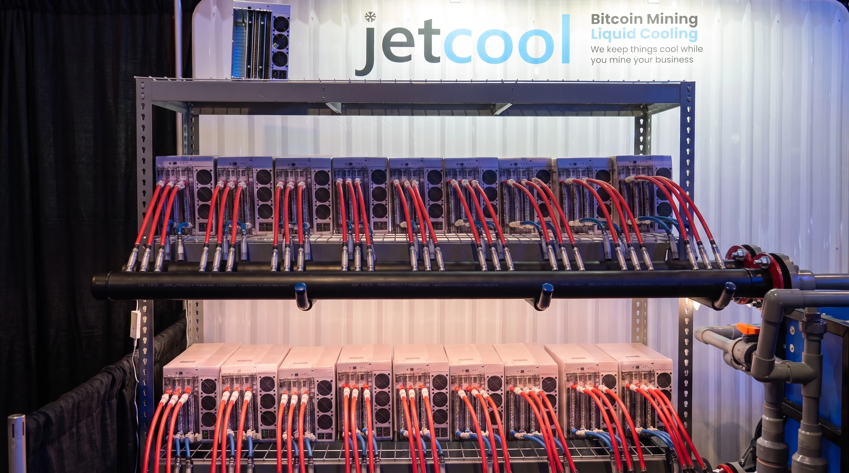 Containerized Bitcoin mining infrastructure