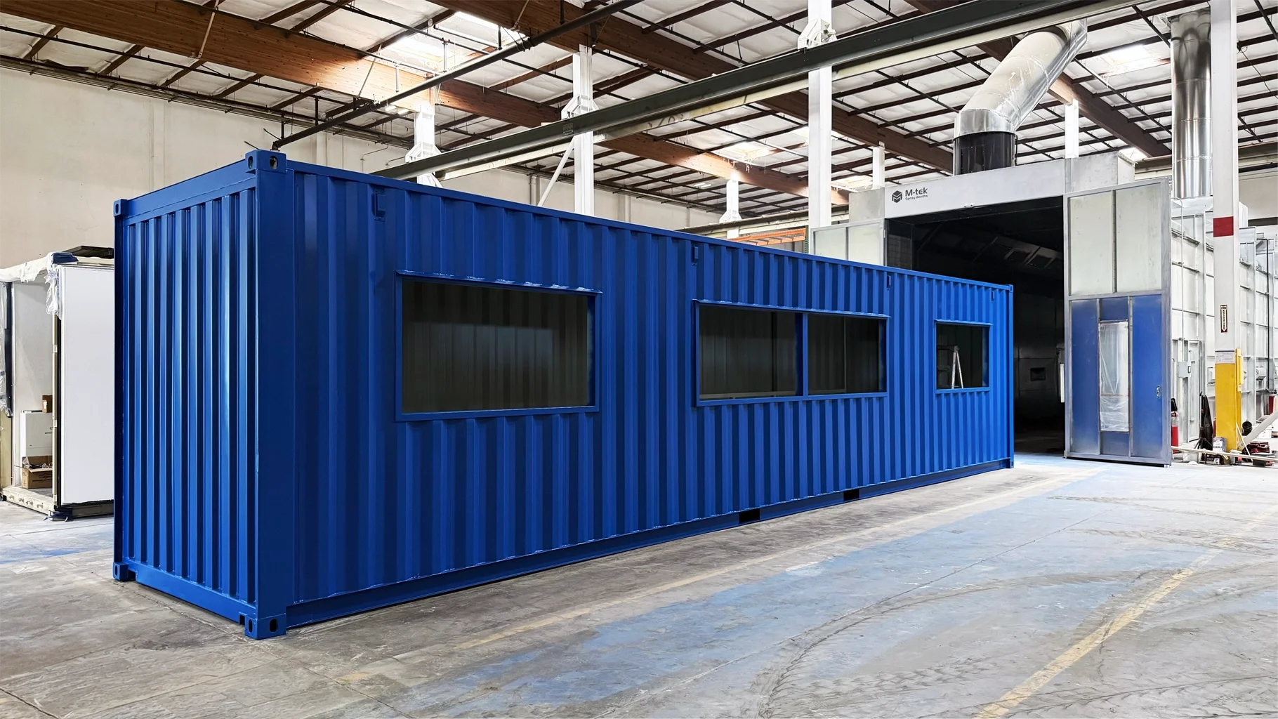 blue modify container