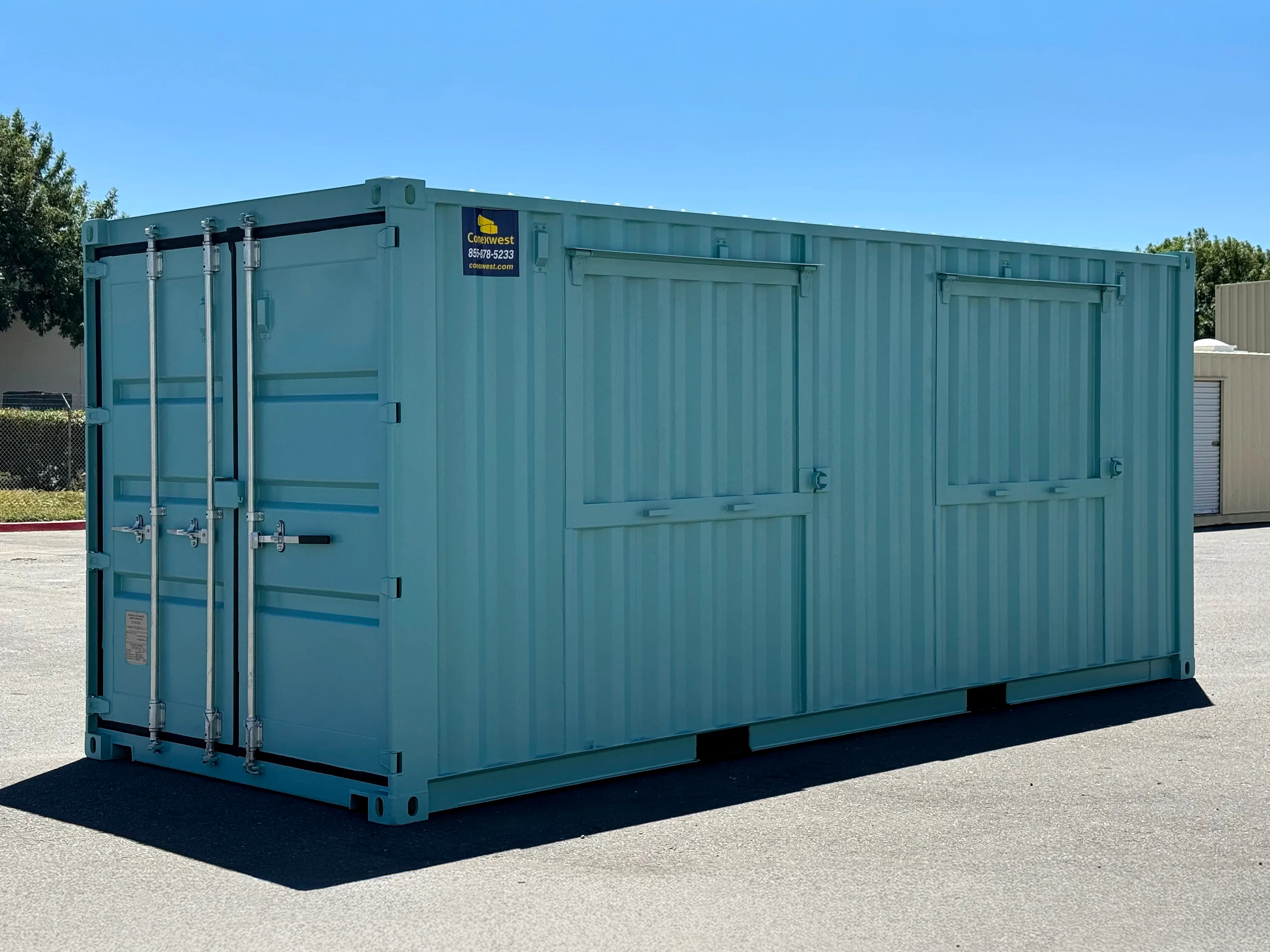 40ft high cube shipping container