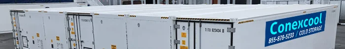 Modular open plan cold rooms
