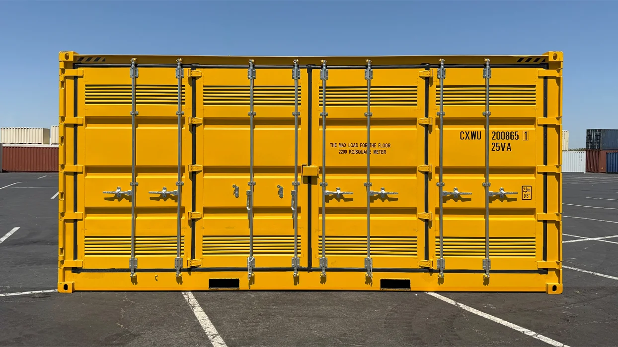 20 New High Cube Open Side Hazmat 