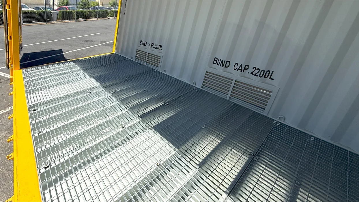 20 New High Cube Open Side Hazmat 
