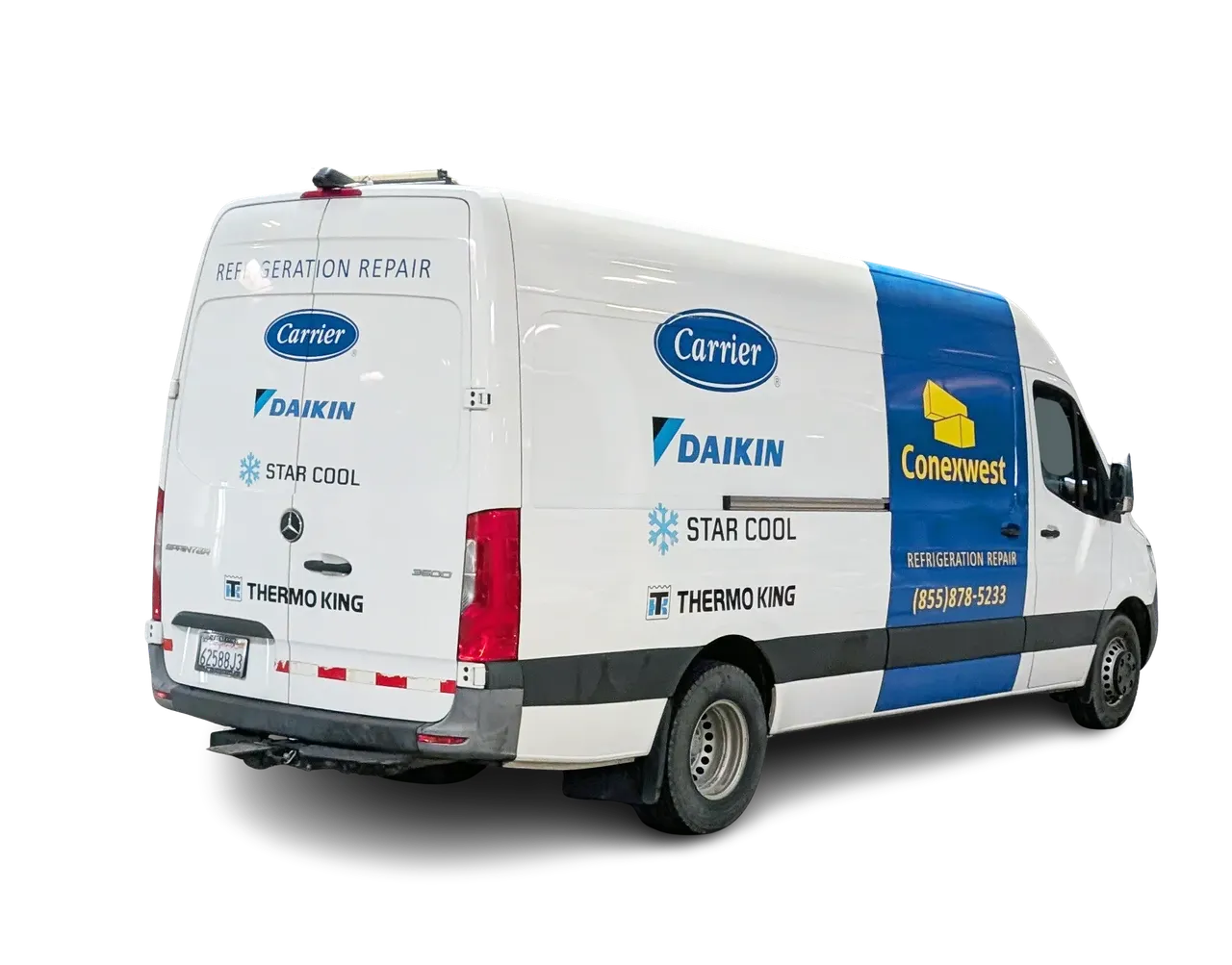 Refrigeration warranty van conexwest