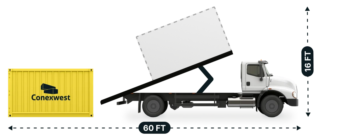 Tilt-bed delivery