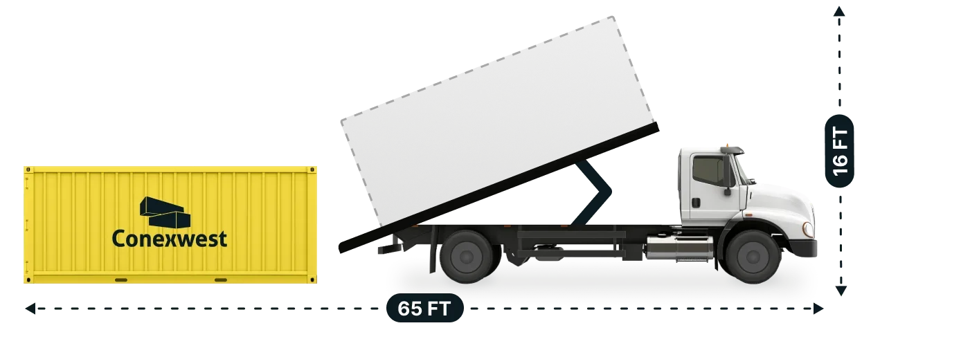 Tilt-bed delivery