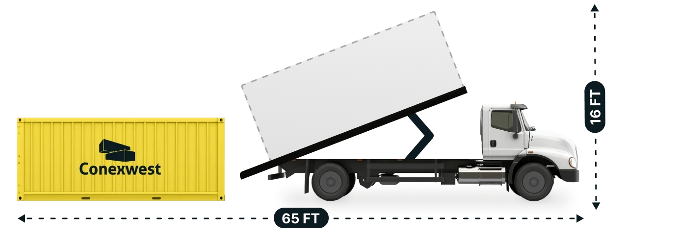 Tilt-bed delivery
