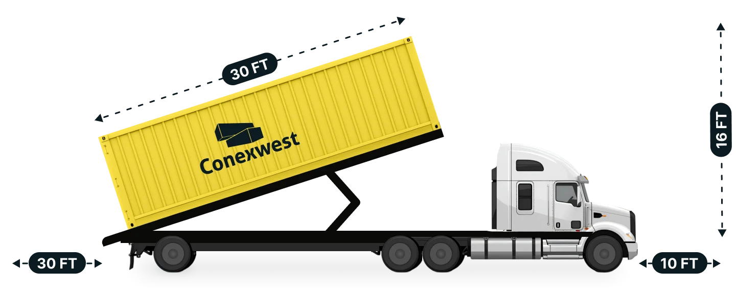 Tilt-bed delivery