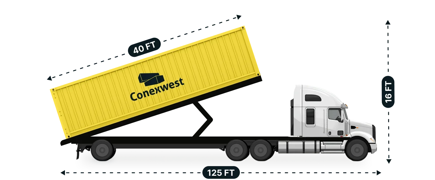 Tilt-bed delivery