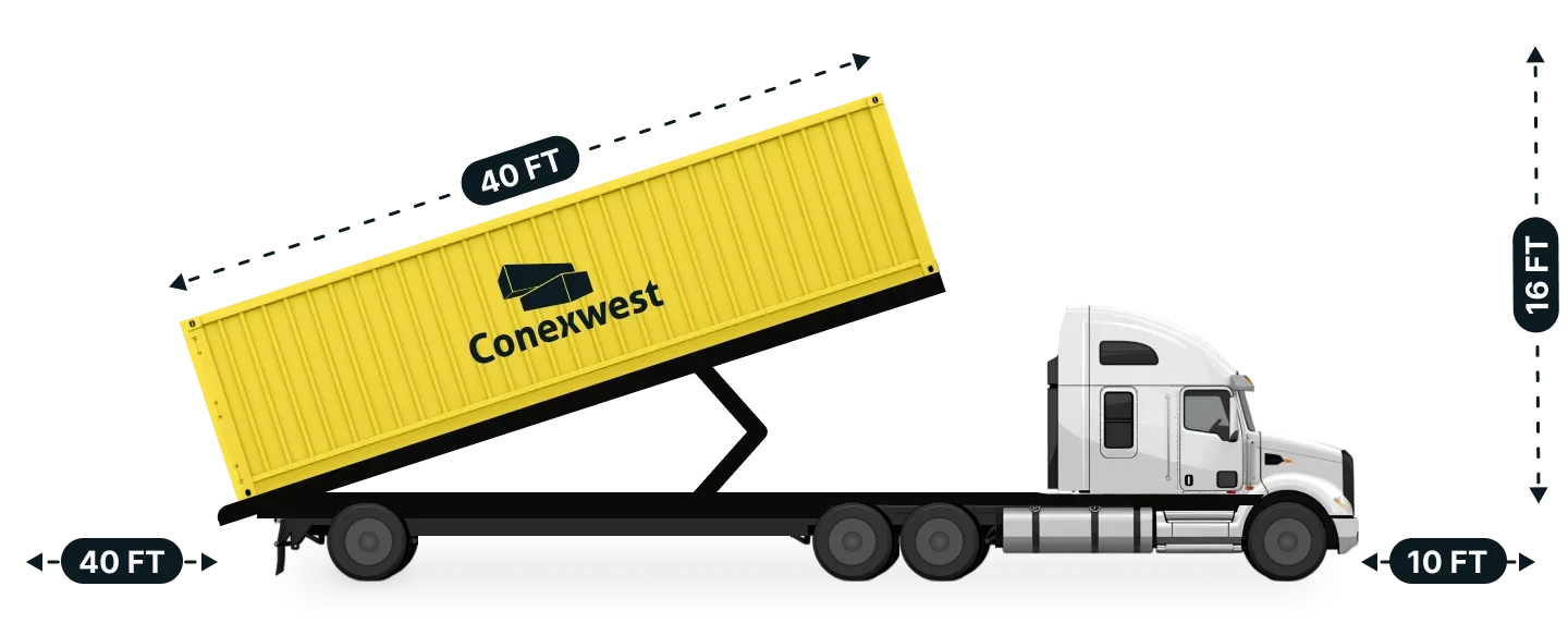 Tilt-bed delivery