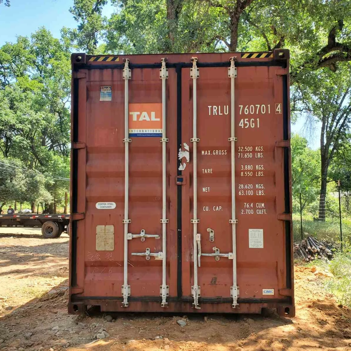 40ft used high cube container by Conexwest