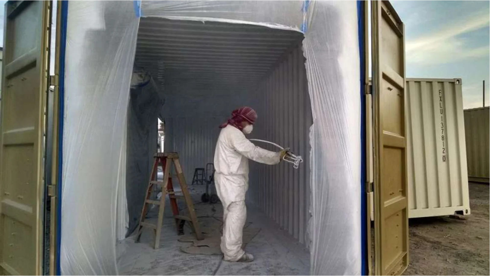How To Paint A Shipping Container | Conexwest