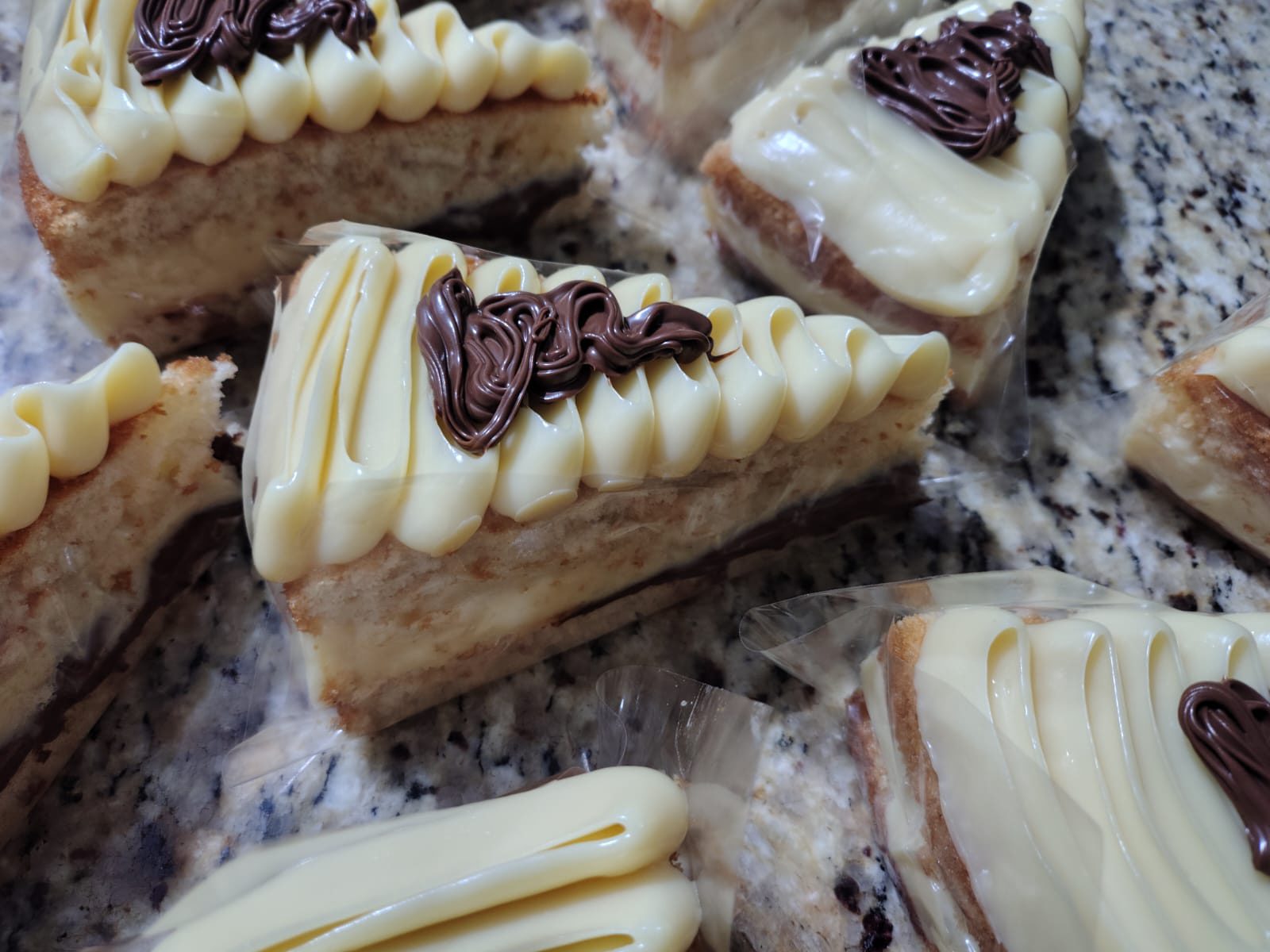 Bolo Ninho com Nutella