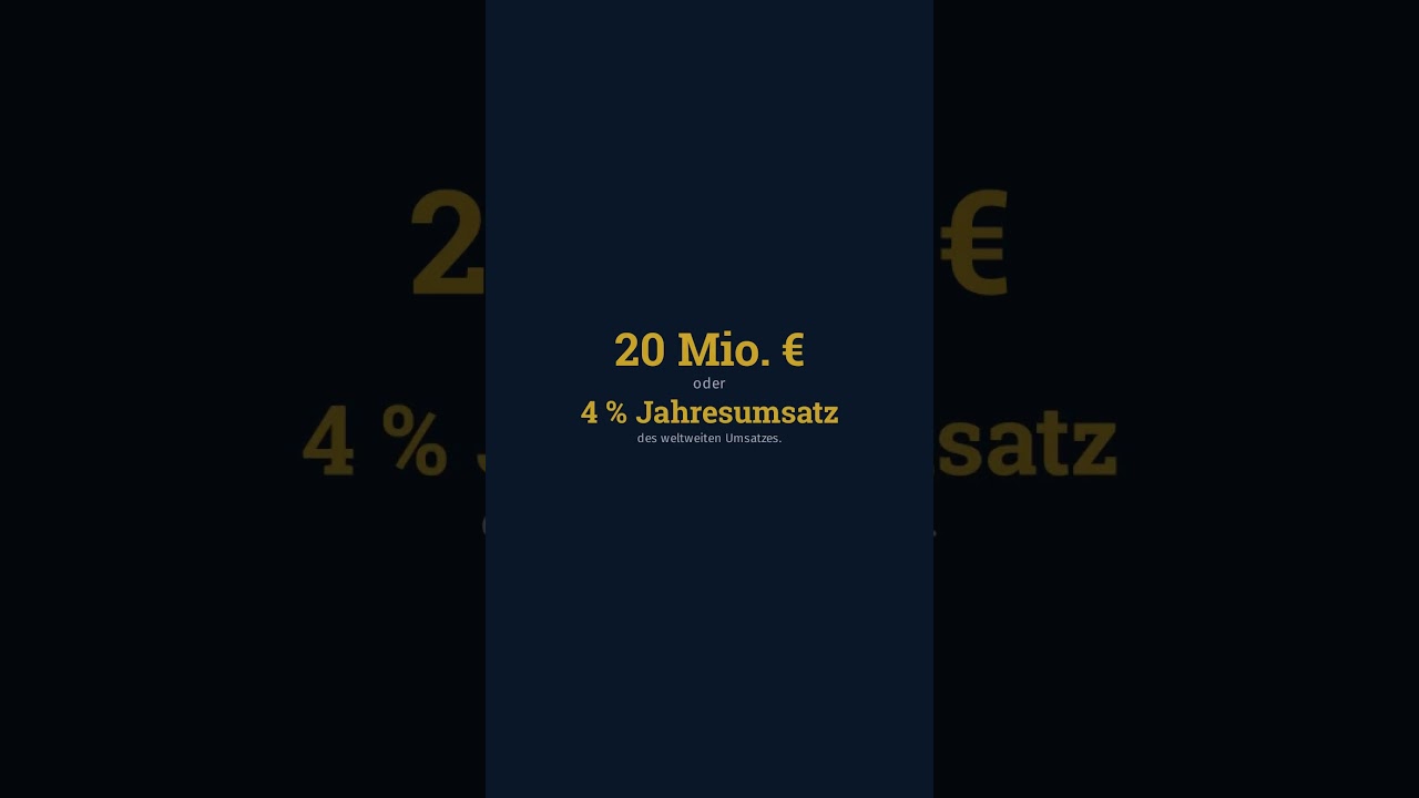 Im Gesetz fehlt die Bußgeld-Höhe — und das täuscht (Data Act, Art. 40) #compliance #dataact