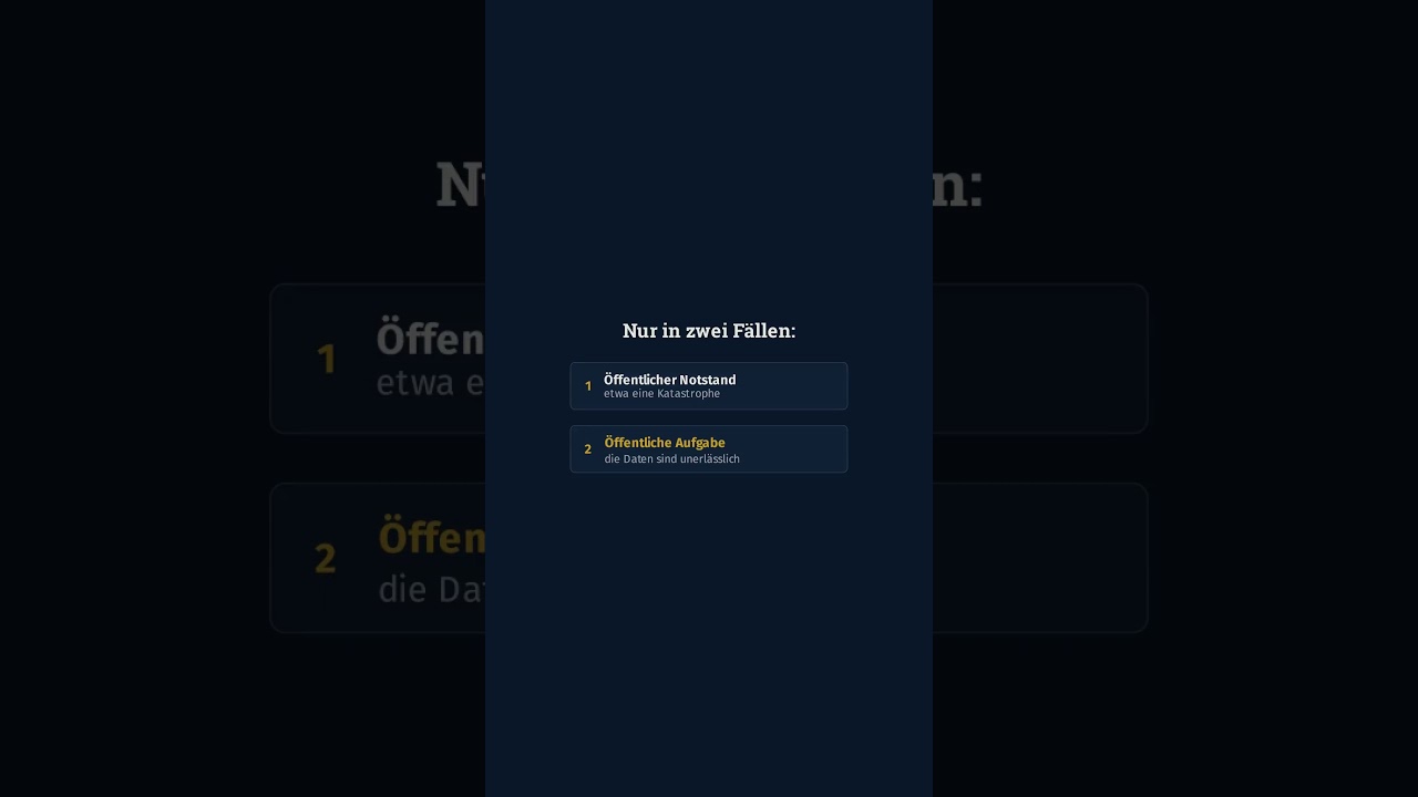 Ein Amt will Ihre Betriebsdaten — dürfen die das einfach? (Data Act Art. 15) #compliance #dataact
