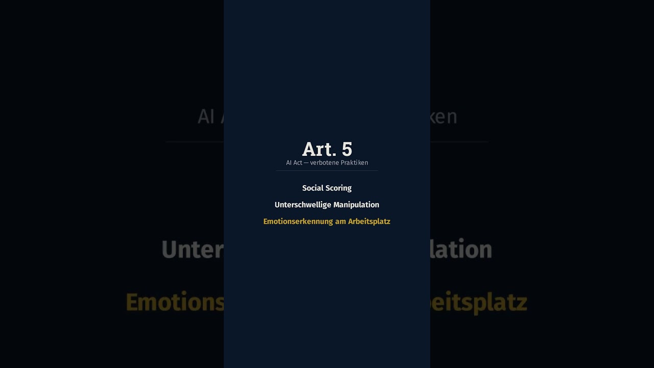 ChatGPT, Copilot, HR-Bot: Welche AI-Act-Stufe gilt? (Art. 5/6/50)