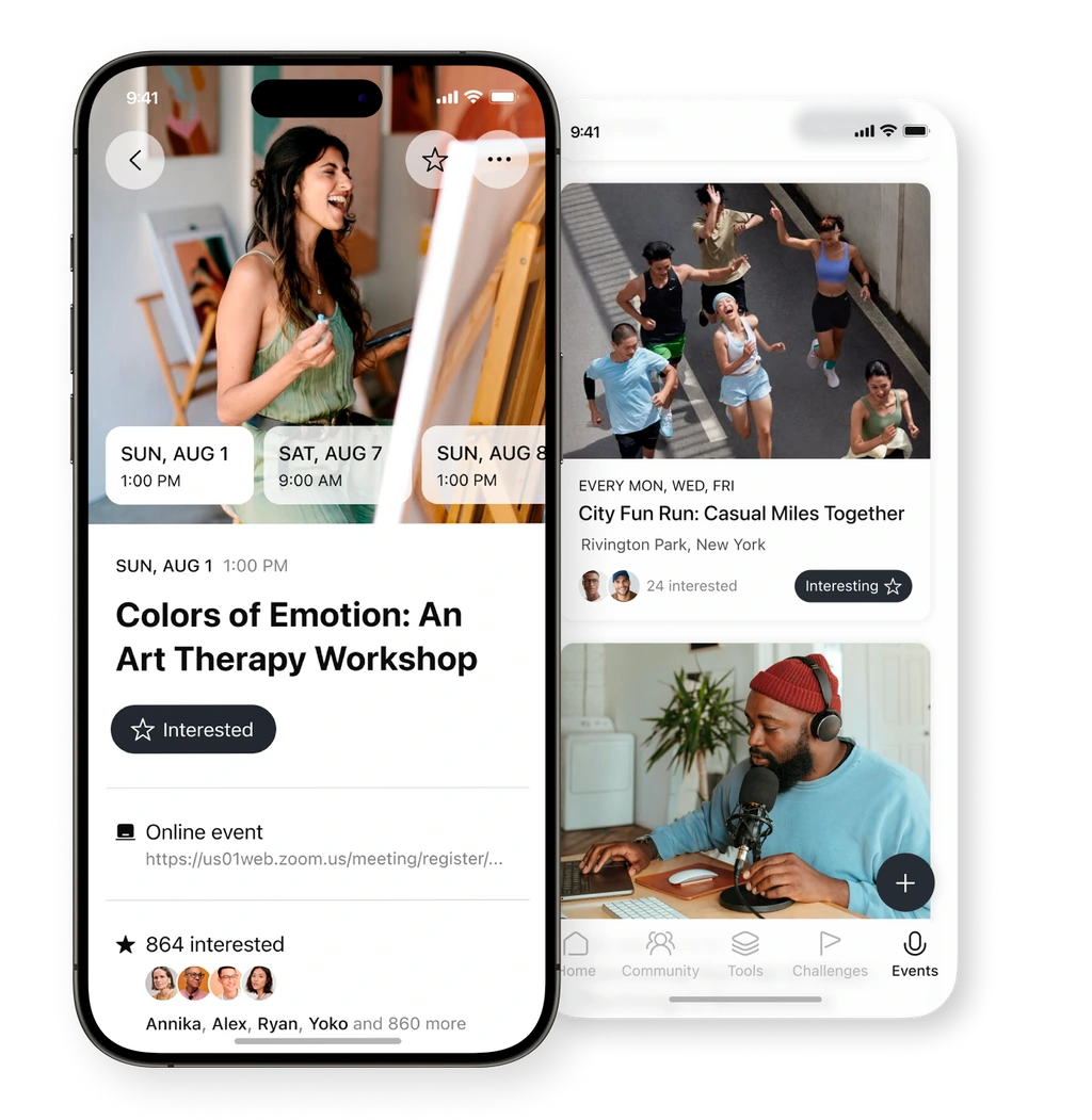 Events that build real connections
