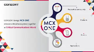 CONSORT brings MCX ONE mission-critical ecosystem together at Critical Communications World