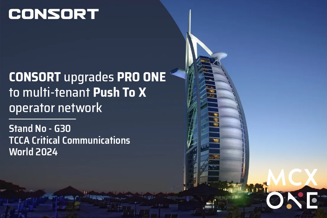 CONSORT upgrades PRO ONE to multi-tenant Push To X operator network