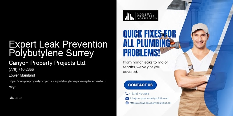 Expert Leak Prevention Polybutylene Surrey