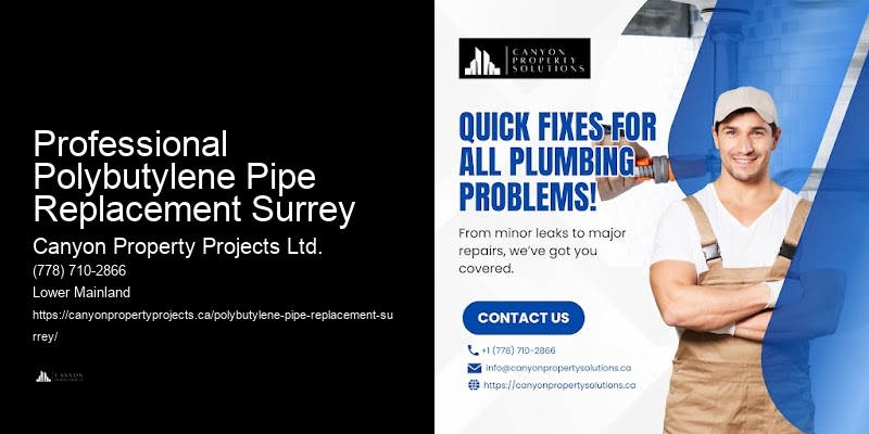 Professional Polybutylene Pipe Replacement Surrey