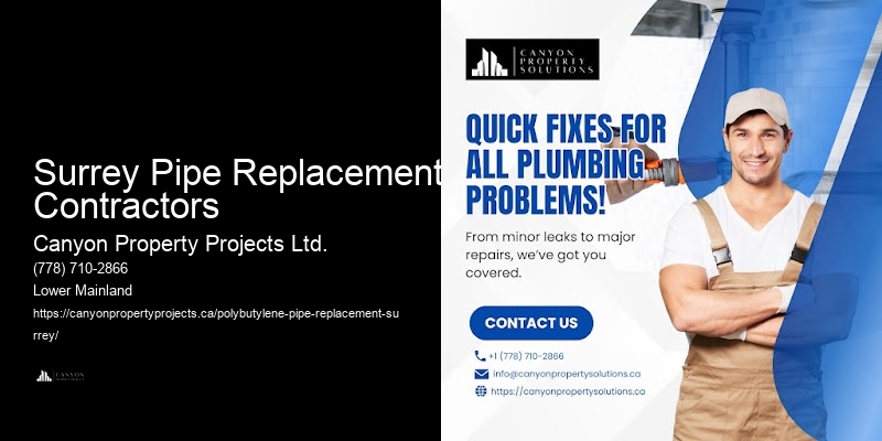 Surrey Pipe Replacement Contractors