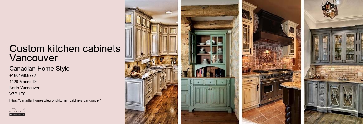 Custom kitchen cabinets Vancouver