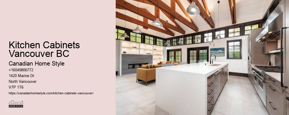 High-end kitchen cabinets