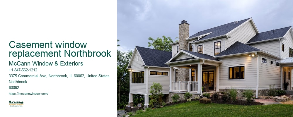 Casement window replacement Northbrook