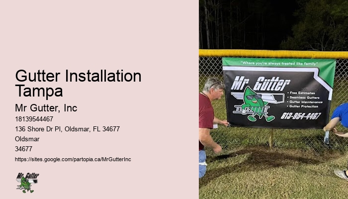 Residential gutter installation Gutter Installation Tampa