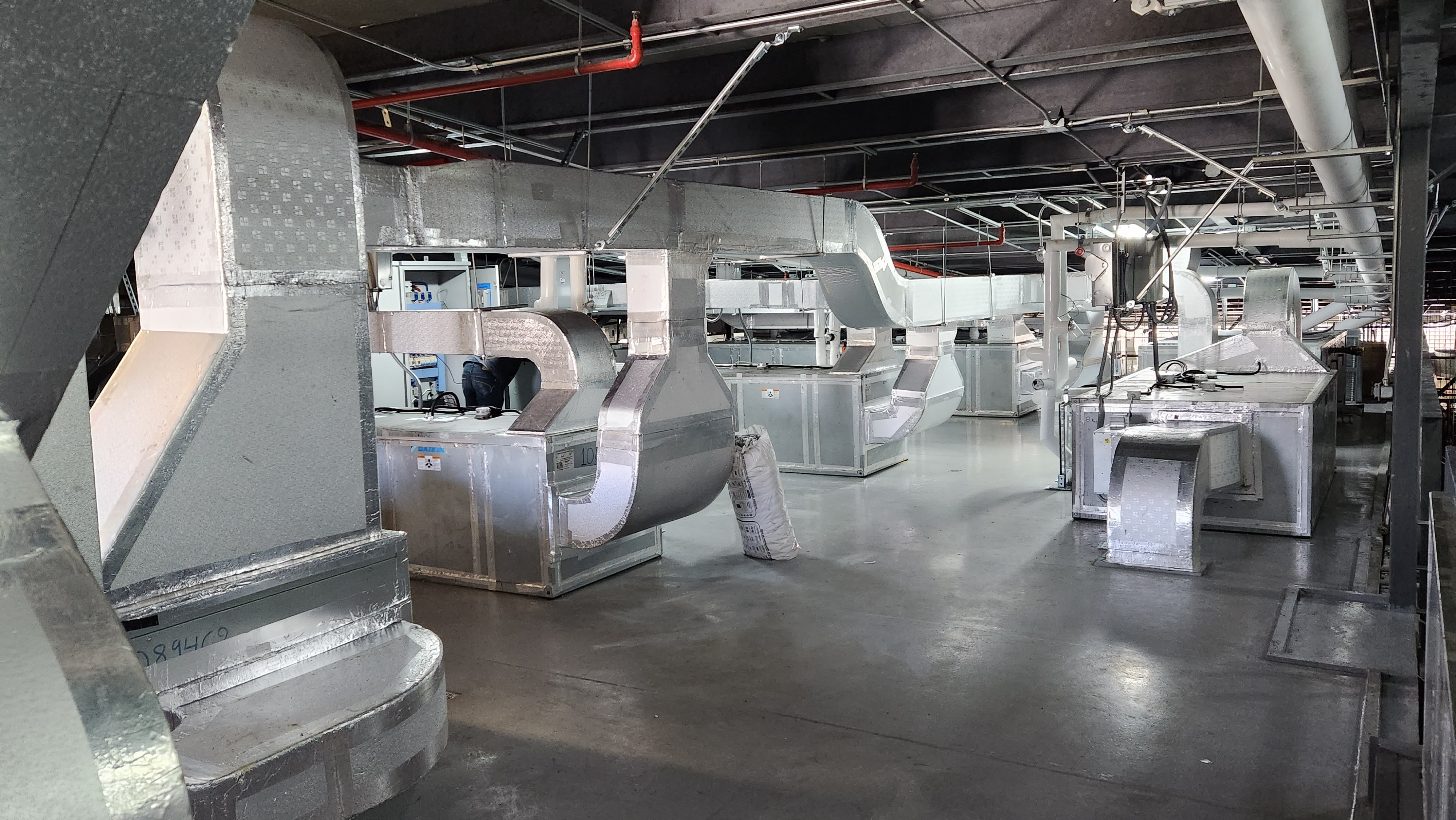 Casa de máquinas HVAC