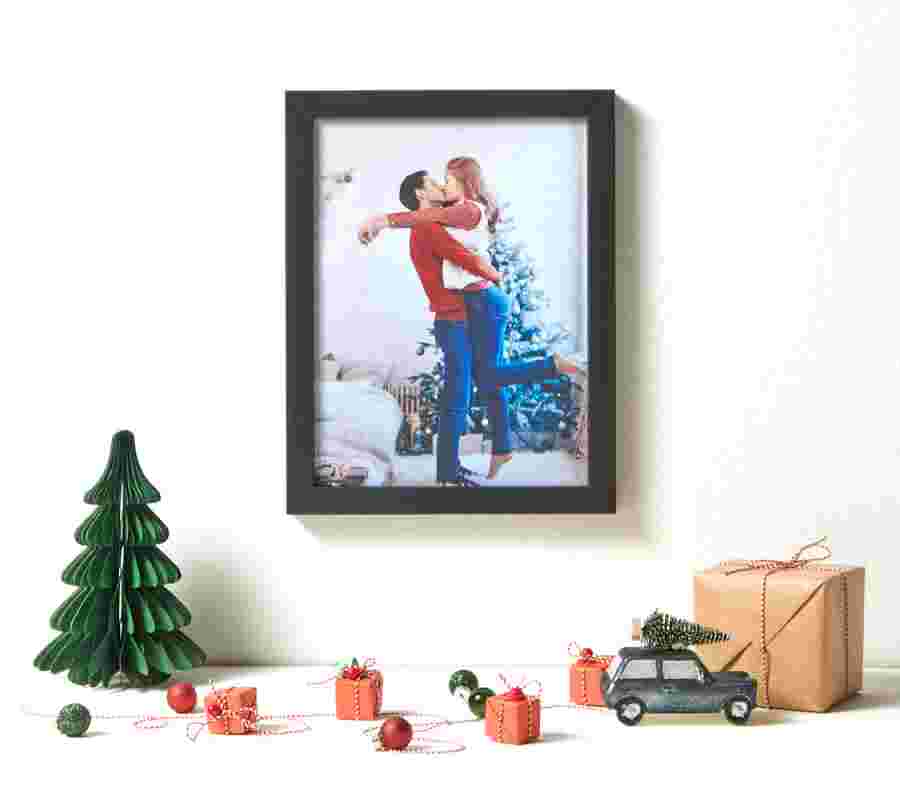 Gallery Quadro Con Cornice Legno_Natale11488 - PhotoSì