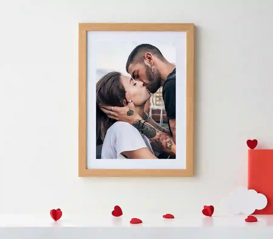 Regalo San Valentino: Quadro con Cornice