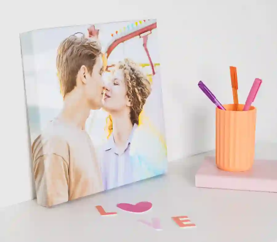 Tela canvas d'arredo personalizzata buon san valentino 