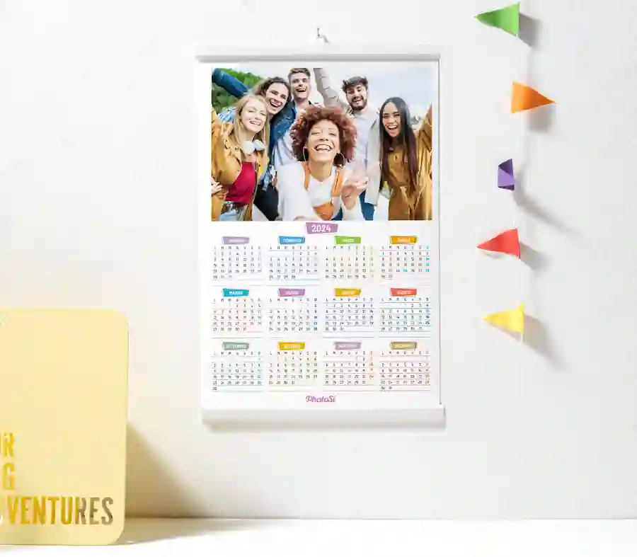 Calendario Personalizzato con Foto Tema Verde – Smart Print
