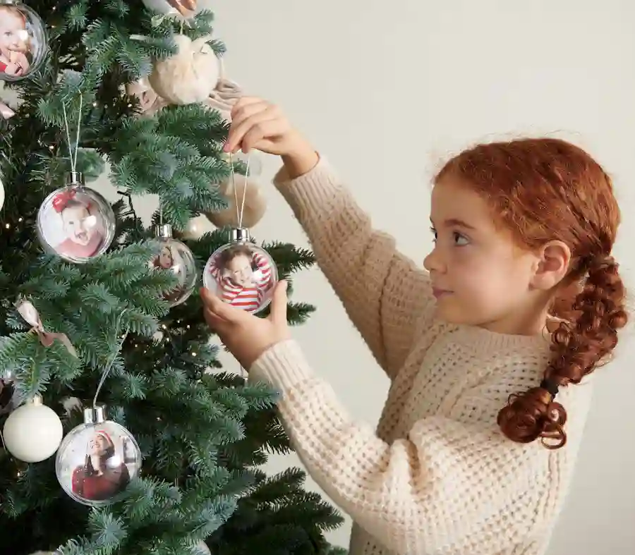 Cornice per foto regalo di Natale personalizzata per coppia